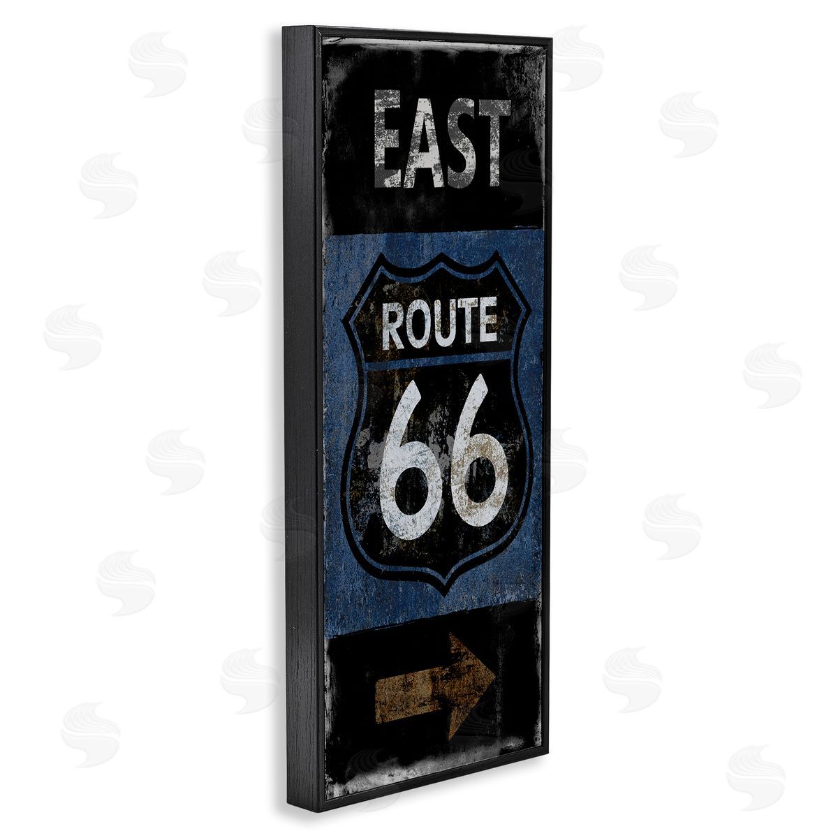 Luke Wilson Route 66 Highway Symbol Blue Right Arrow Directional