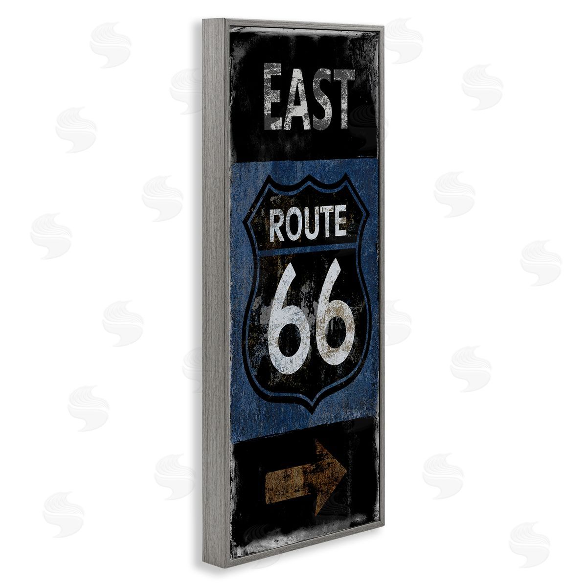Luke Wilson Route 66 Highway Symbol Blue Right Arrow Directional