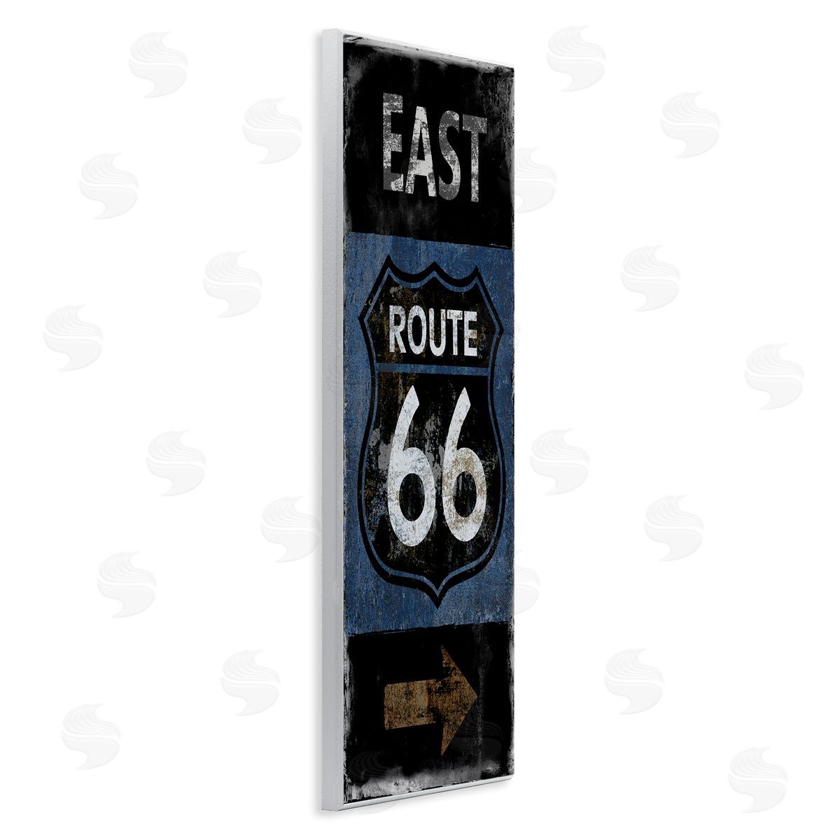 Luke Wilson Route 66 Highway Symbol Blue Right Arrow Directional