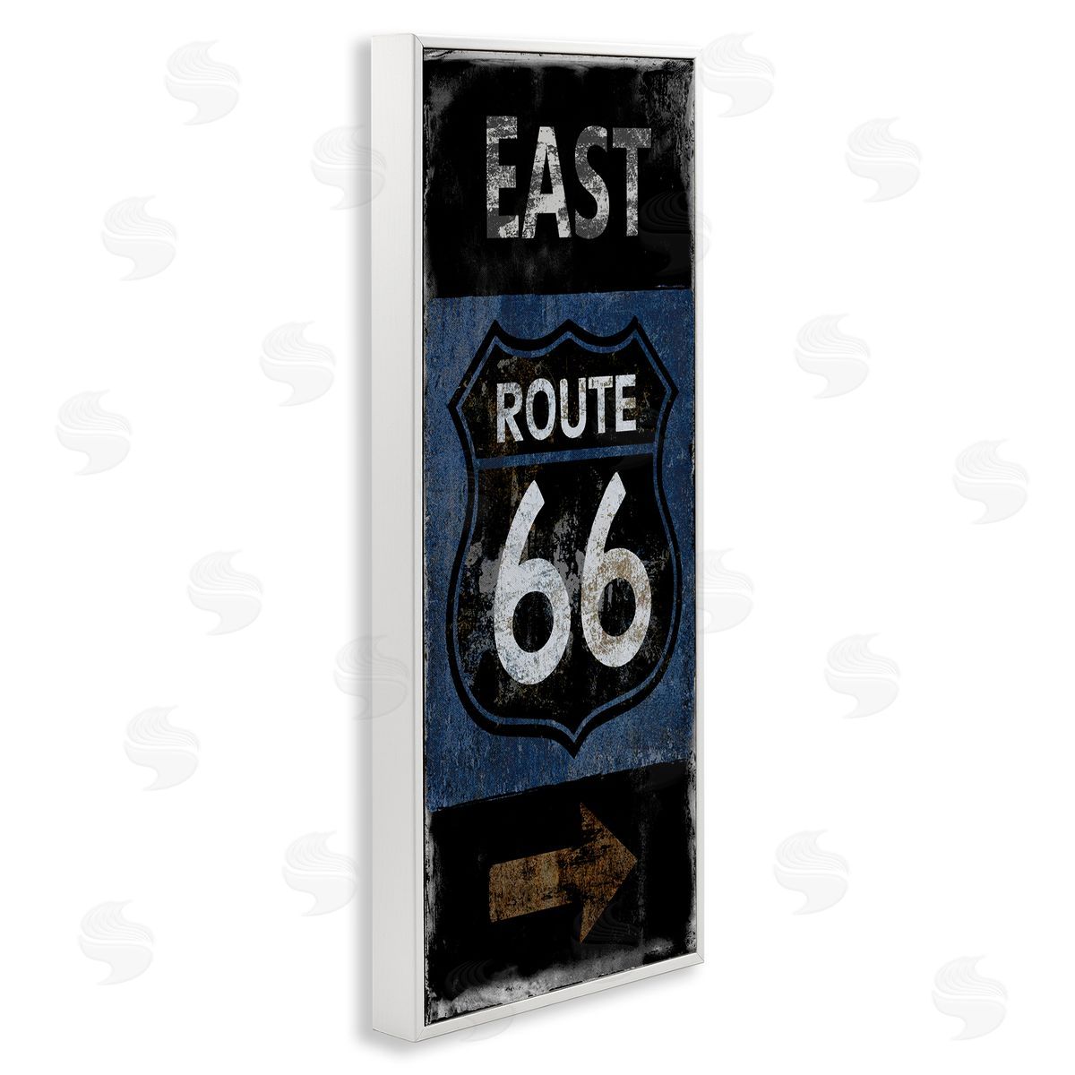 Luke Wilson Route 66 Highway Symbol Blue Right Arrow Directional