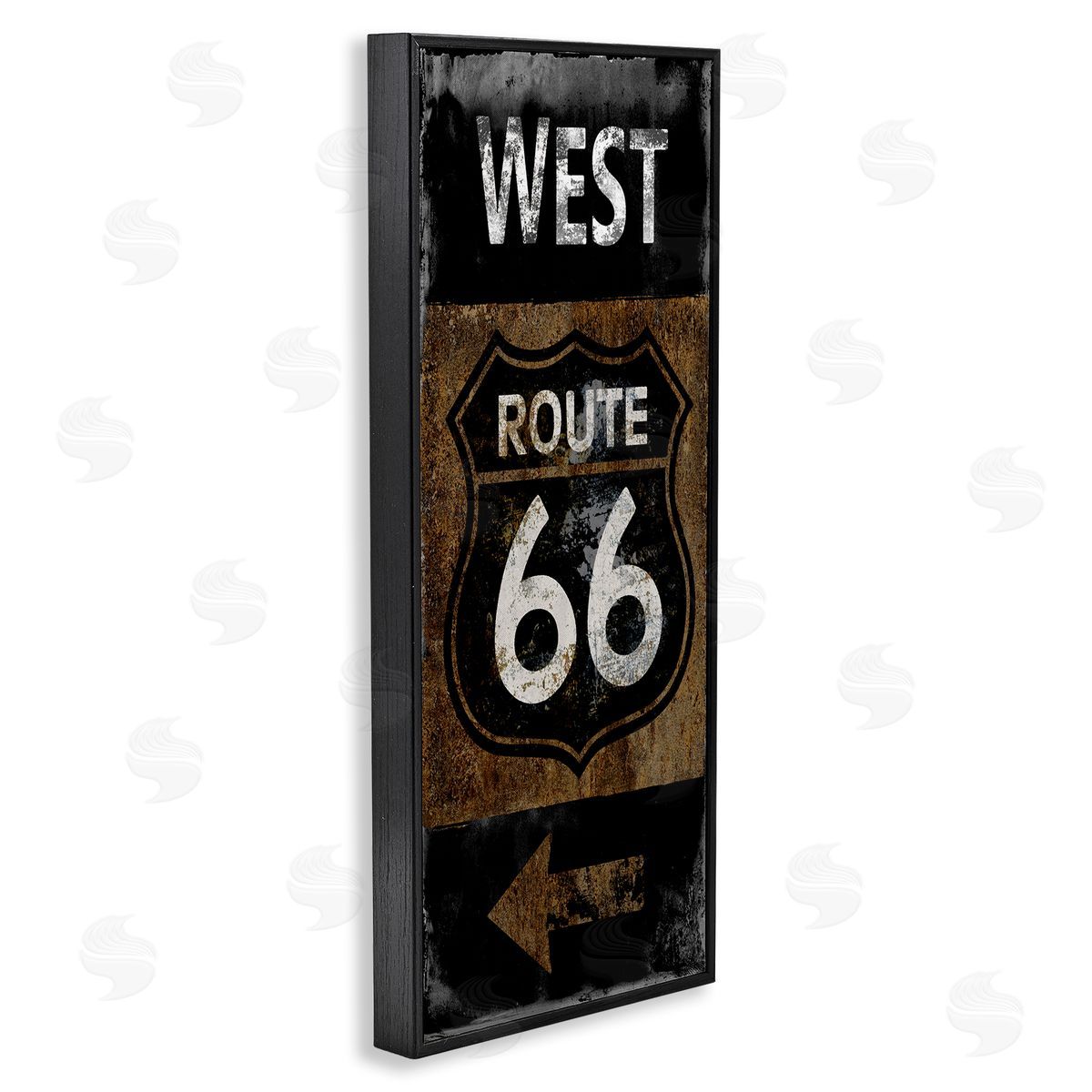 Luke Wilson Rustic Highway Route 66 Symbol Left Arrow Directional