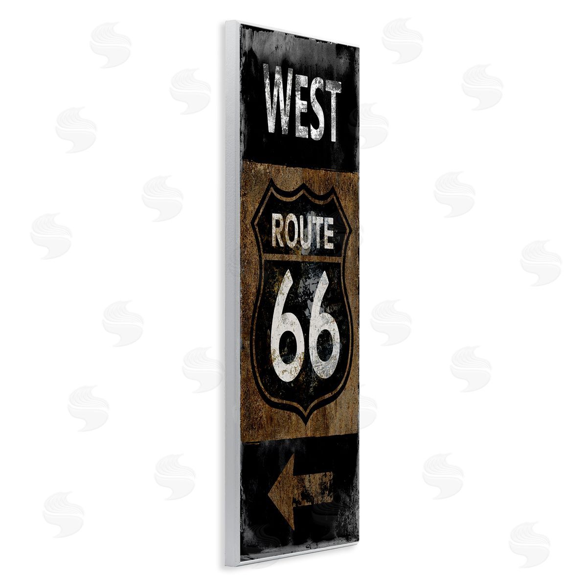 Luke Wilson Rustic Highway Route 66 Symbol Left Arrow Directional
