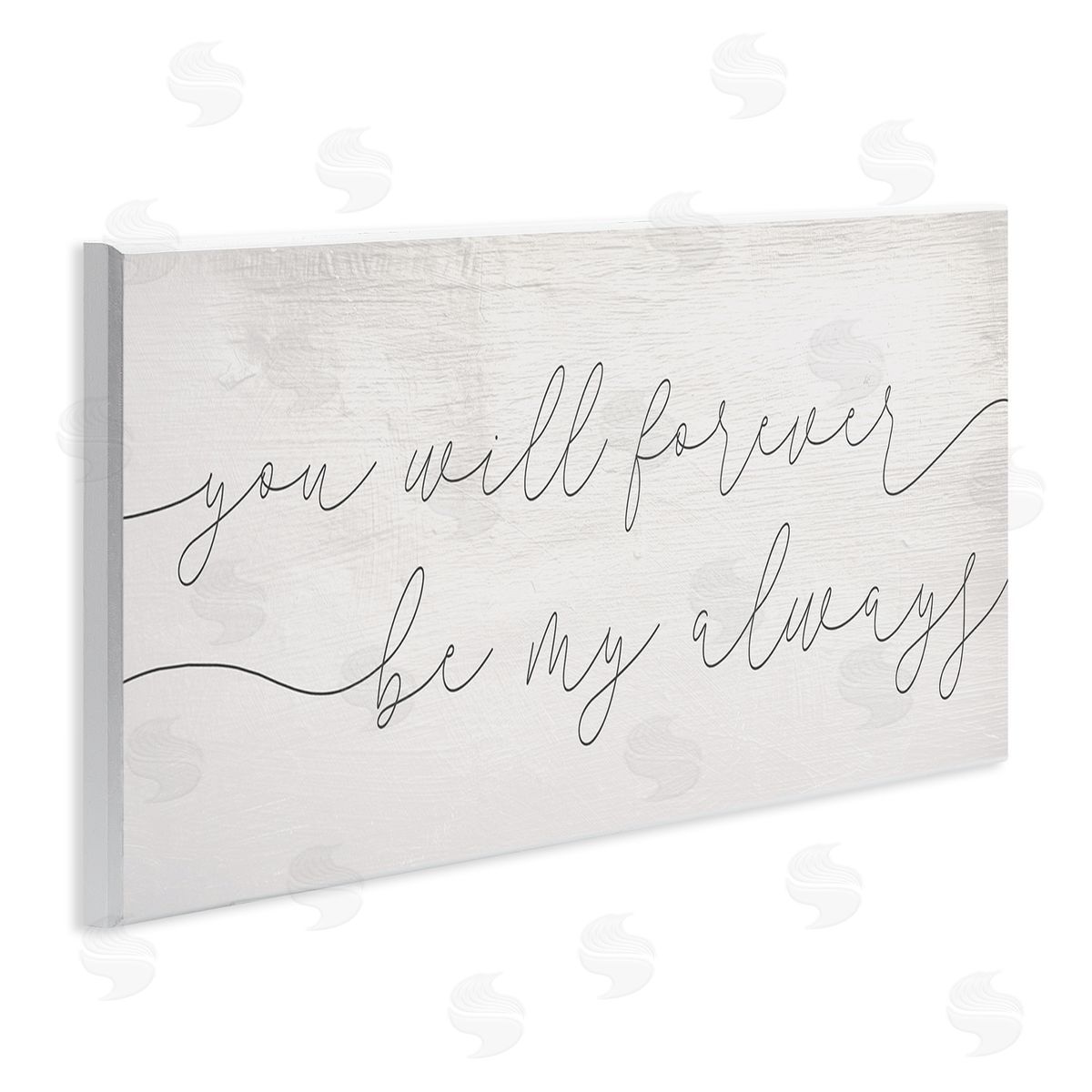 Stupell Studio You Will Forever Be My Always Romantic Sentiment