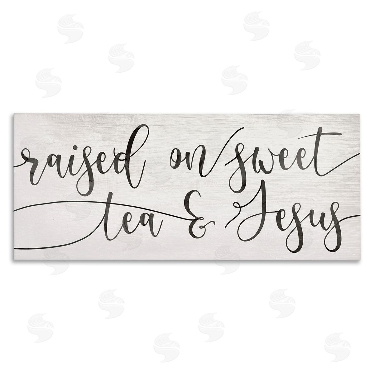 Stupell Studio Raised on Sweet Tea & Jesus Southern Phrase