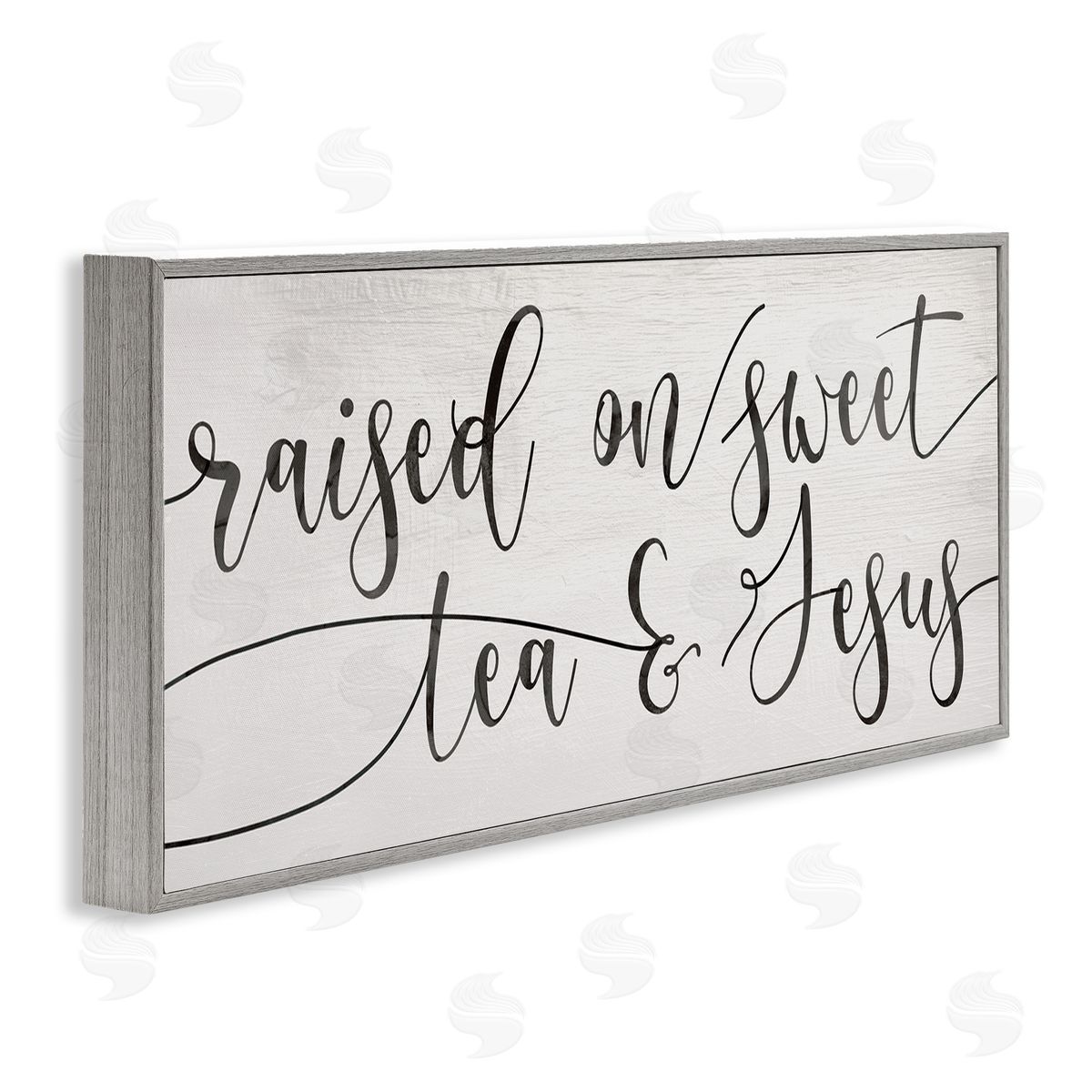 Stupell Studio Raised on Sweet Tea & Jesus Southern Phrase