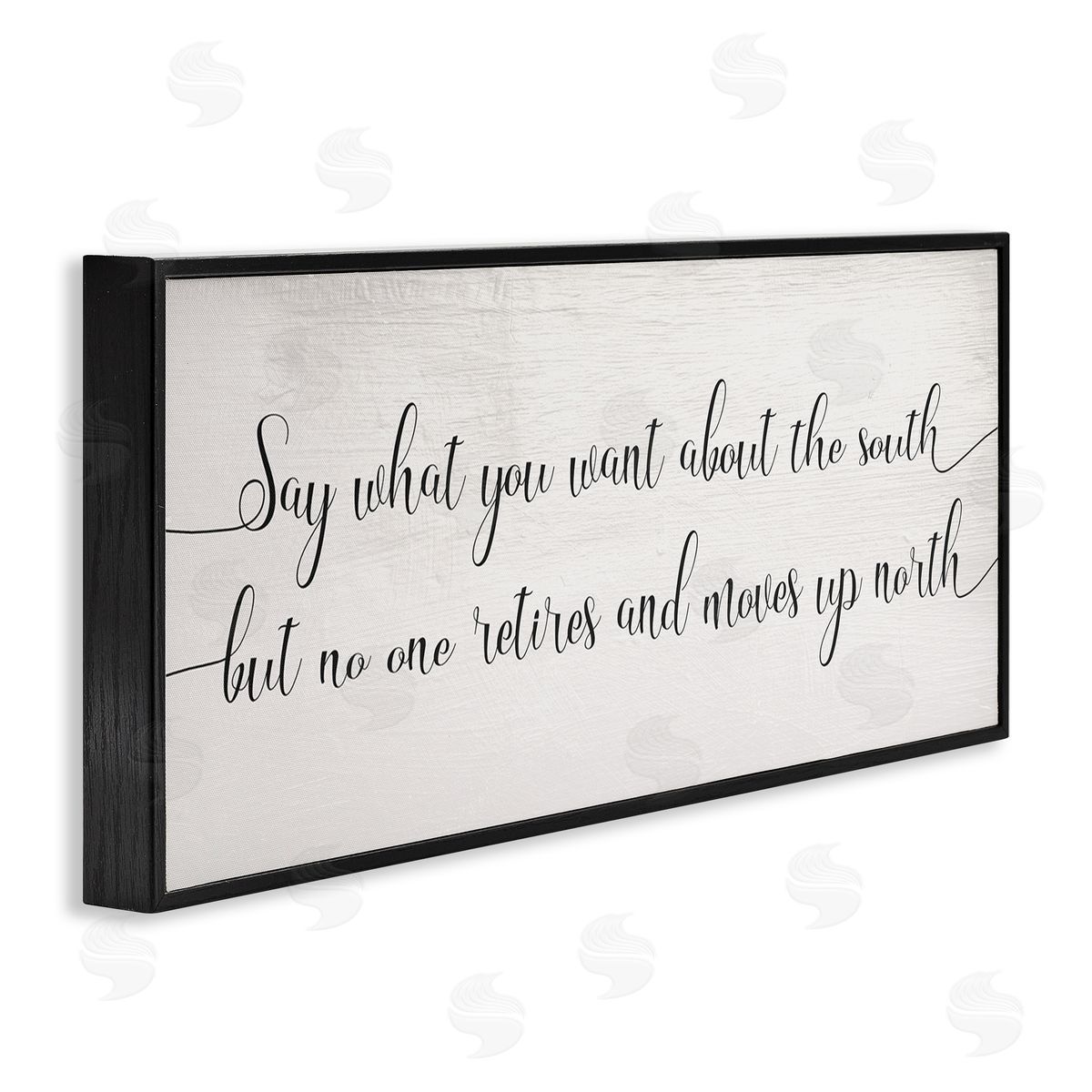 Stupell Studio No One Retires Up North Phrase Southern Appreciation