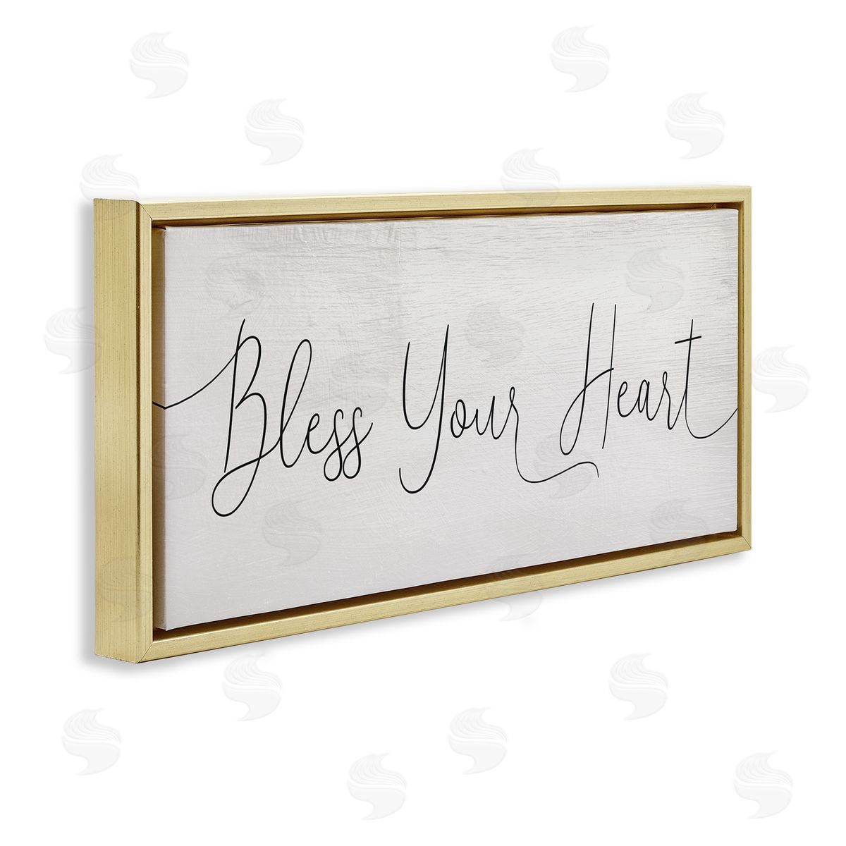 Stupell Studio Bless Your Heart Charming Southern Spiritual Sentiment