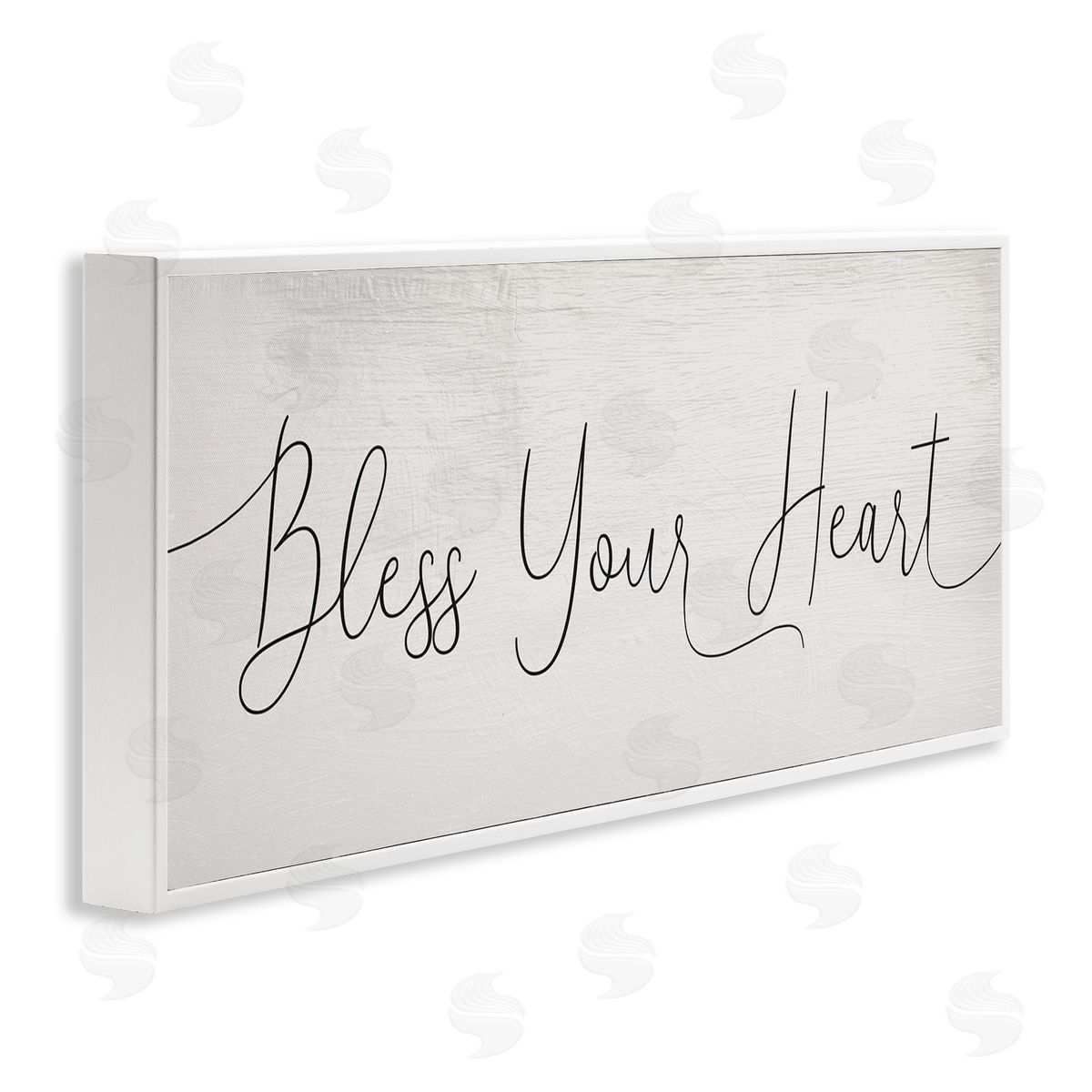 Stupell Studio Bless Your Heart Charming Southern Spiritual Sentiment