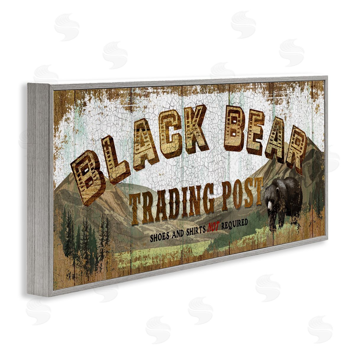 Conrad Knutsen Black Bear Trading Post Rustic Forest Animal