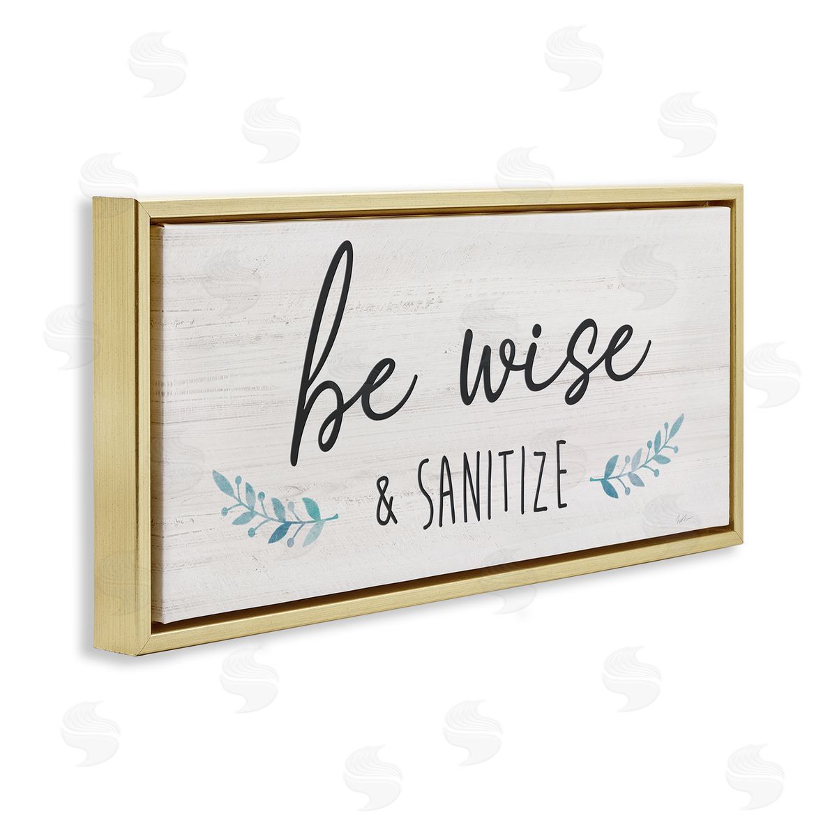 Natalie Carpentieri Be Wise & Sanitize Phrase Good Hygiene Text