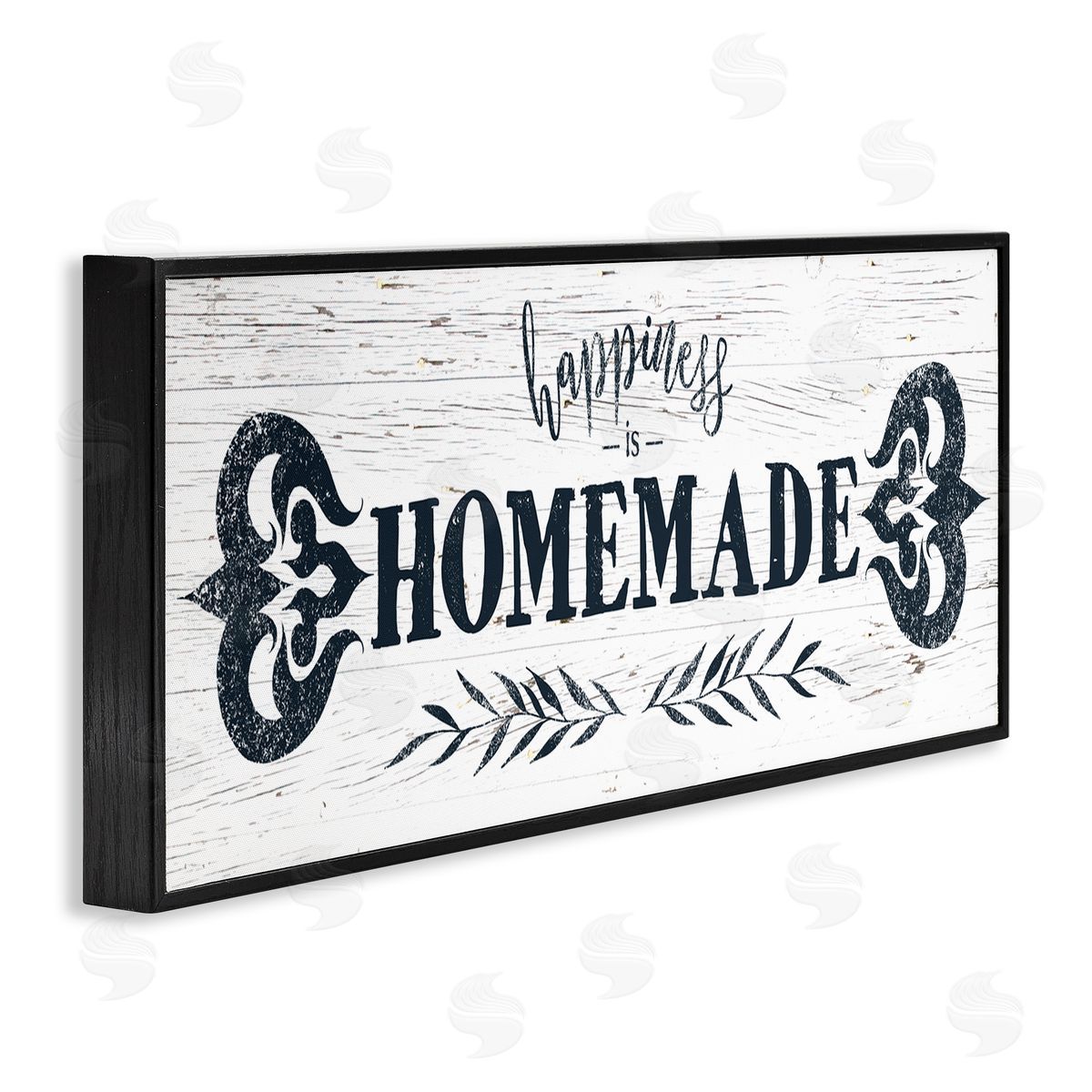 Ziwei Li Happiness is Homemade Sentiment Country Grain Pattern