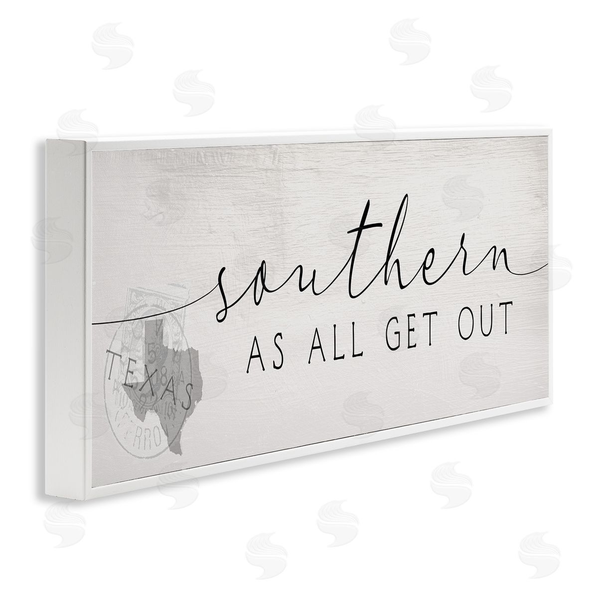Stupell Studio Texas State Southern As All Get Out Phrase