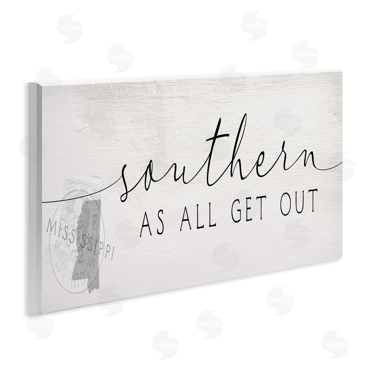 Stupell Studio Southern As All Get Out Slang Mississippi State