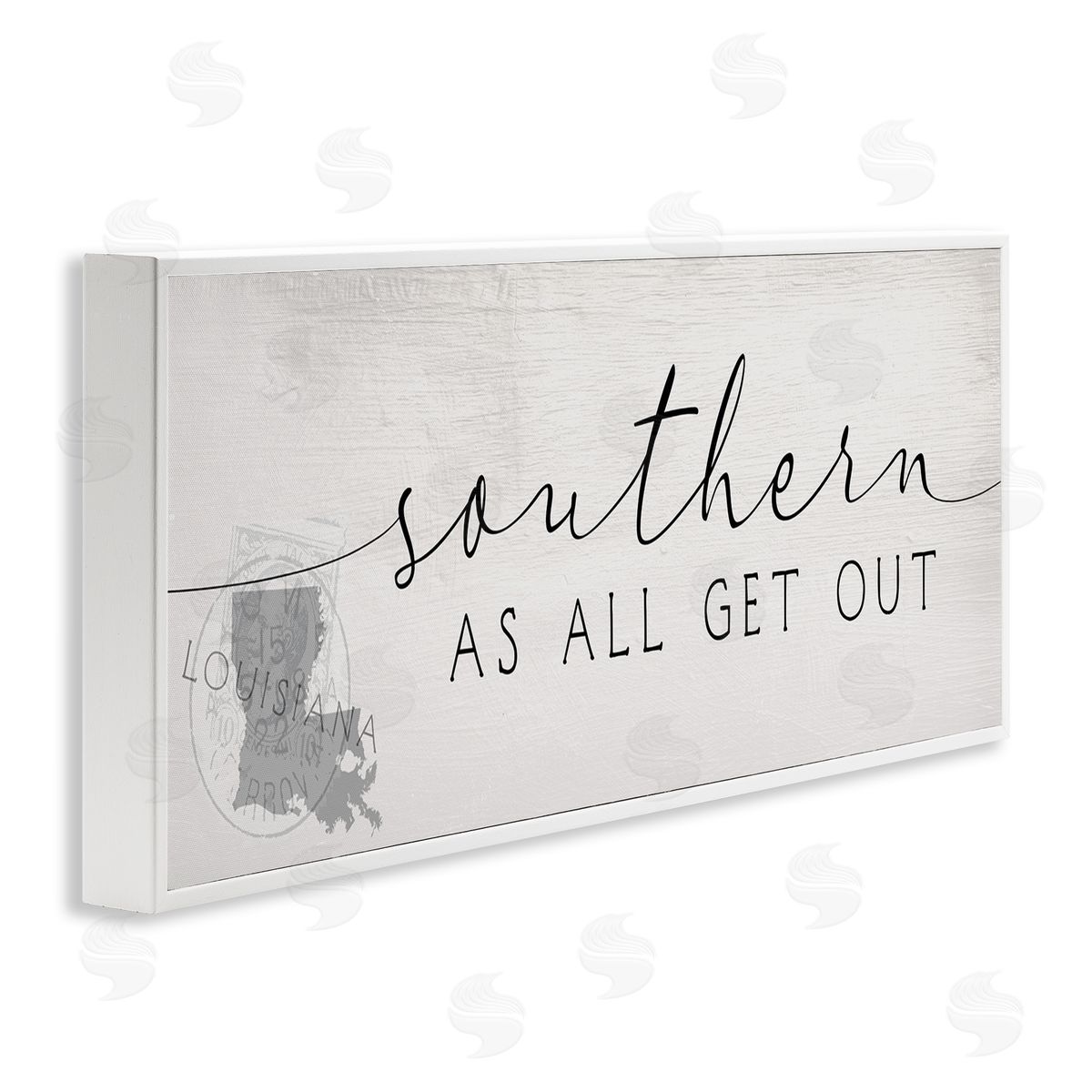 Stupell Studio Louisiana Southern State As All Get Out Slang