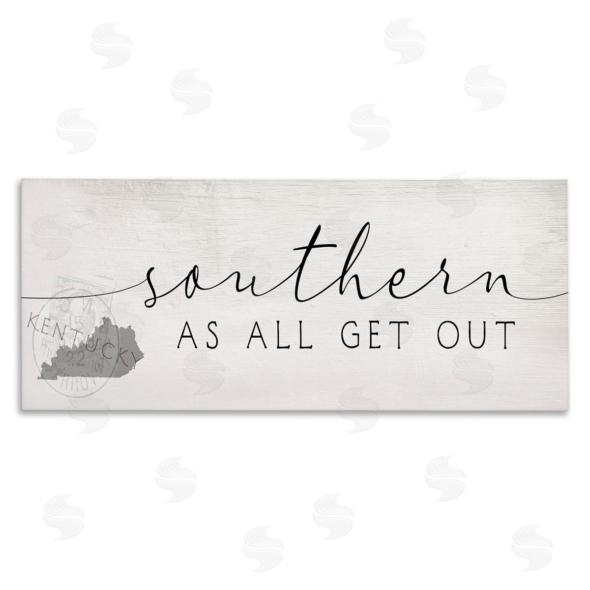 Stupell Studio Kentucky State Southern As All Get Out Phrase