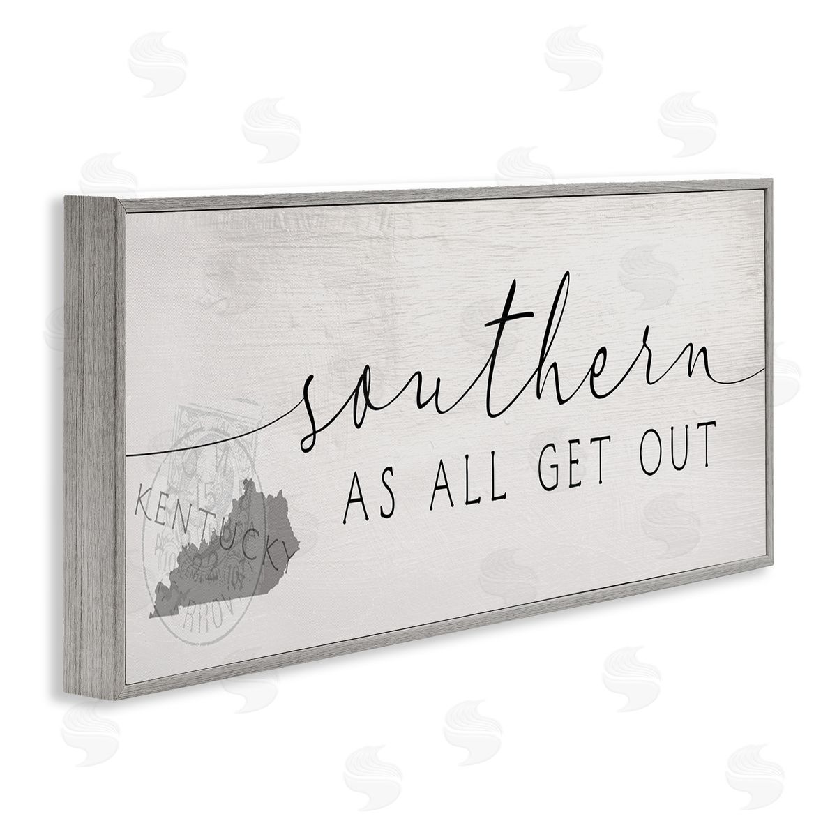 Stupell Studio Kentucky State Southern As All Get Out Phrase