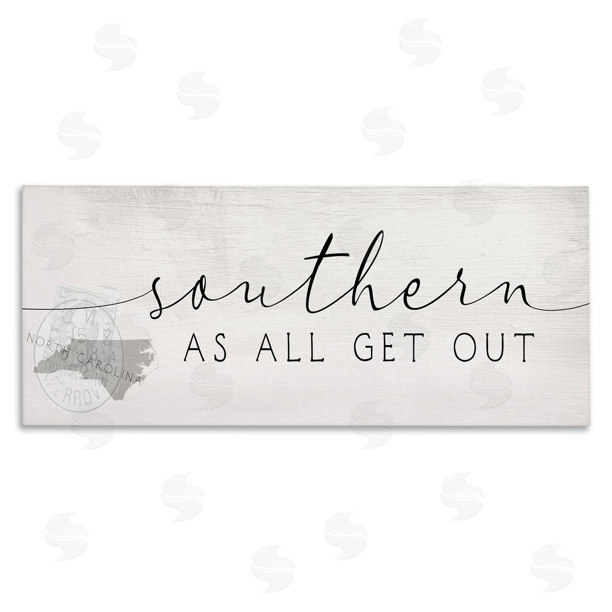 Stupell Studio North Carolina Southern As All Get Out Sentiment