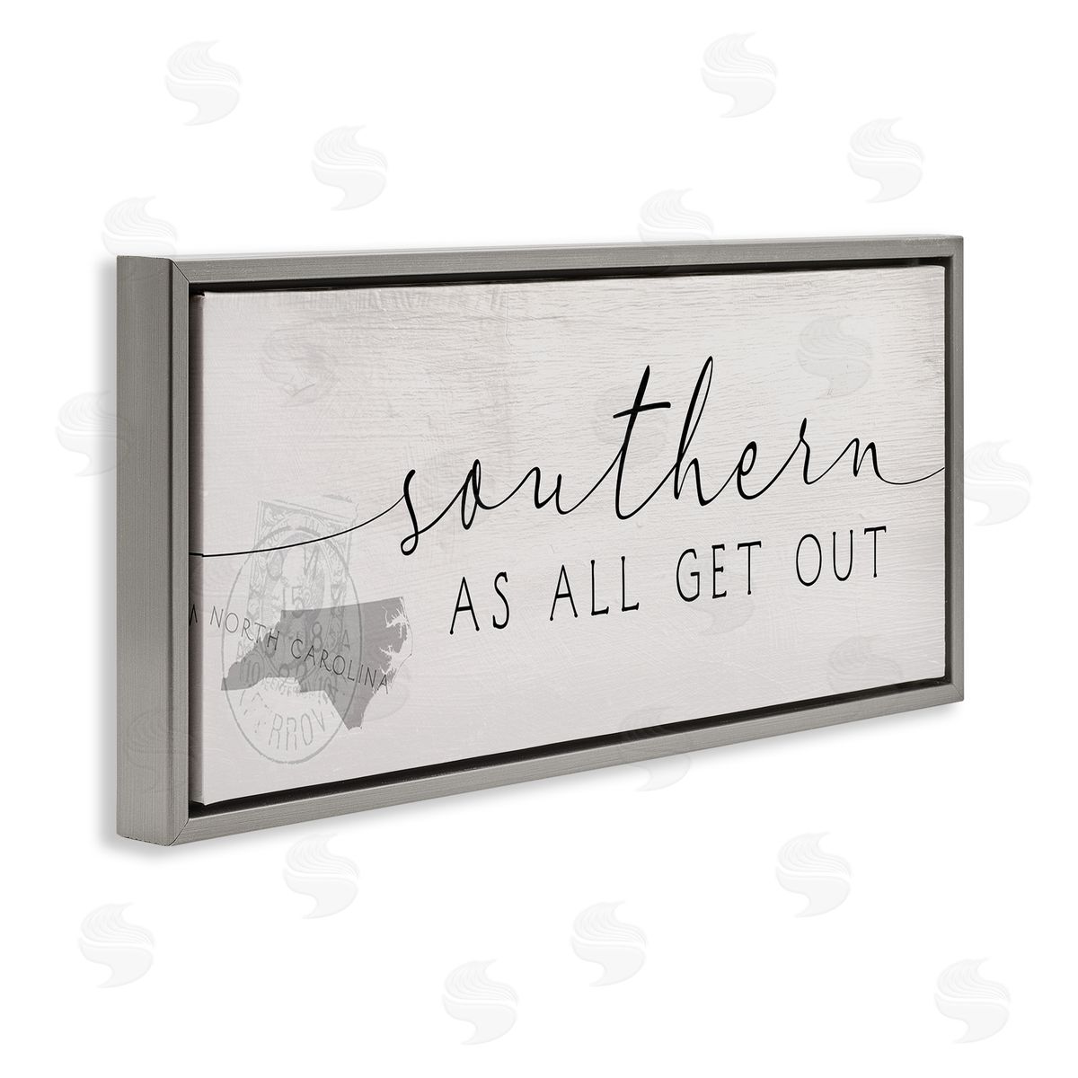Stupell Studio North Carolina Southern As All Get Out Sentiment