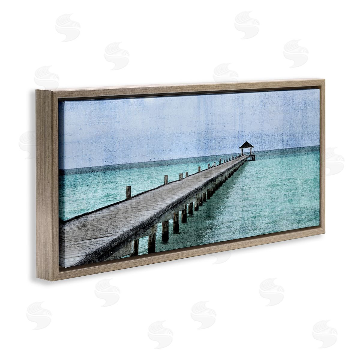 Kim Allen Long Wharf Beach Paradise Distressed Ocean Waters
