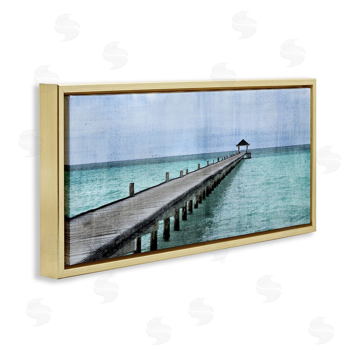Kim Allen Long Wharf Beach Paradise Distressed Ocean Waters