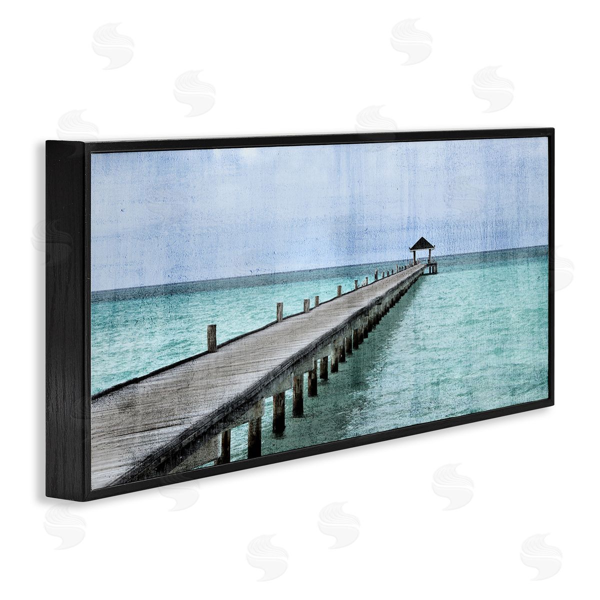 Kim Allen Long Wharf Beach Paradise Distressed Ocean Waters