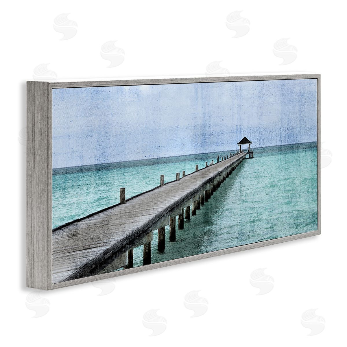 Kim Allen Long Wharf Beach Paradise Distressed Ocean Waters