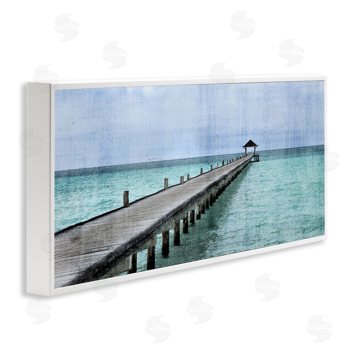 Kim Allen Long Wharf Beach Paradise Distressed Ocean Waters