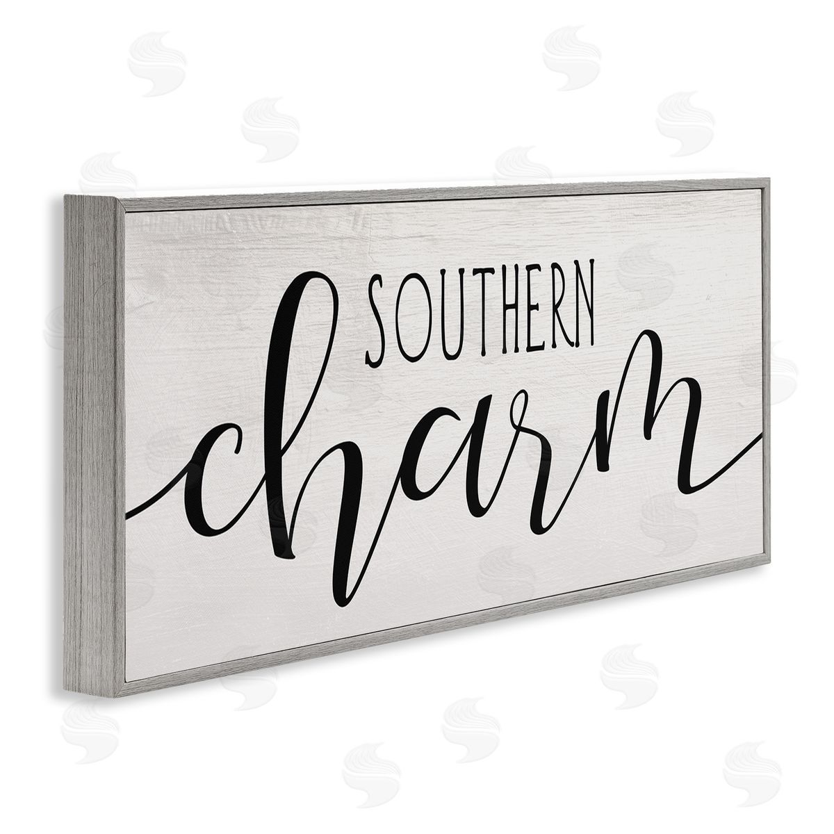 Stupell Studio Southern Charm Saying Minimal Bold Typography