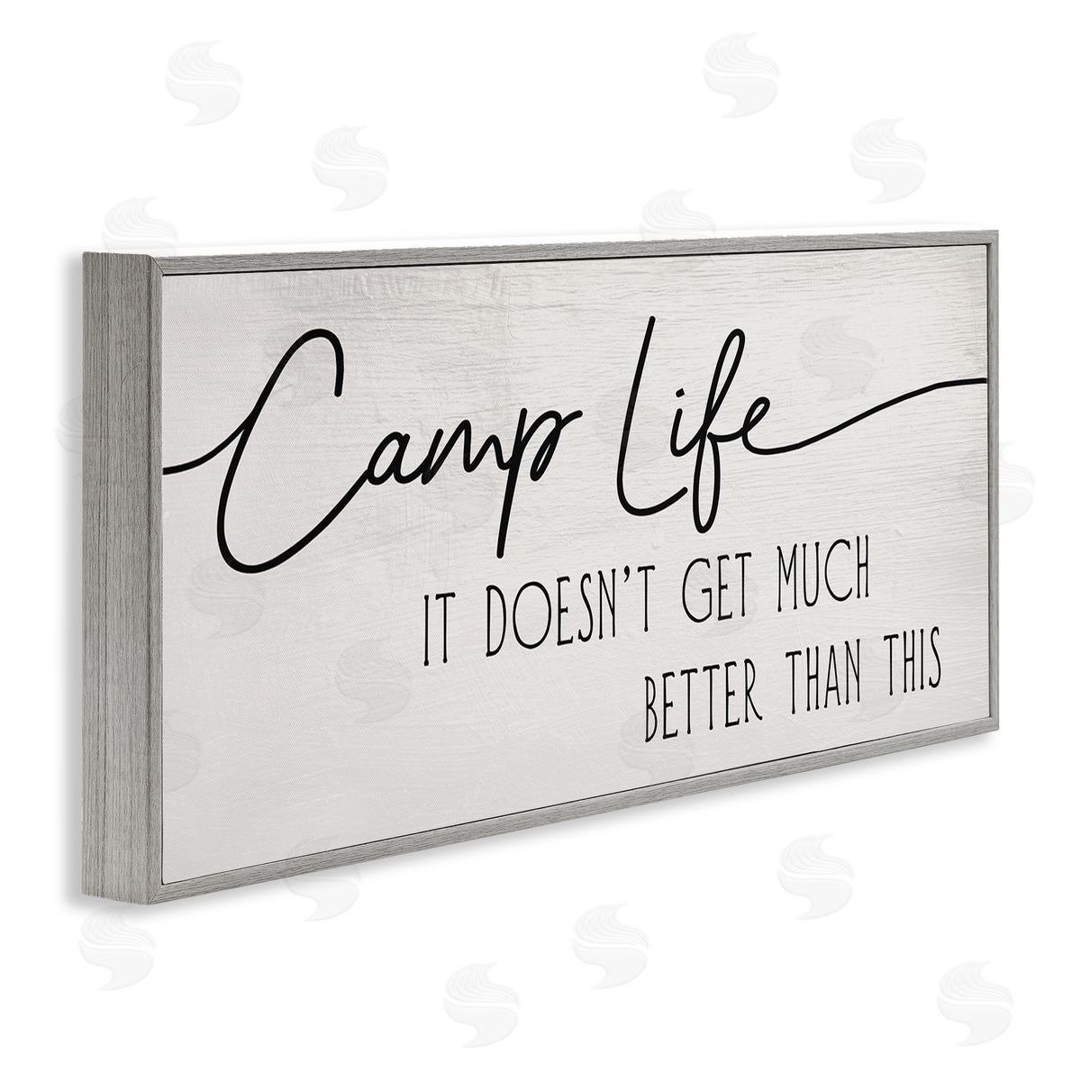 Stupell Studio Camp Life Doesn't Get Much Better Adventure Motivation