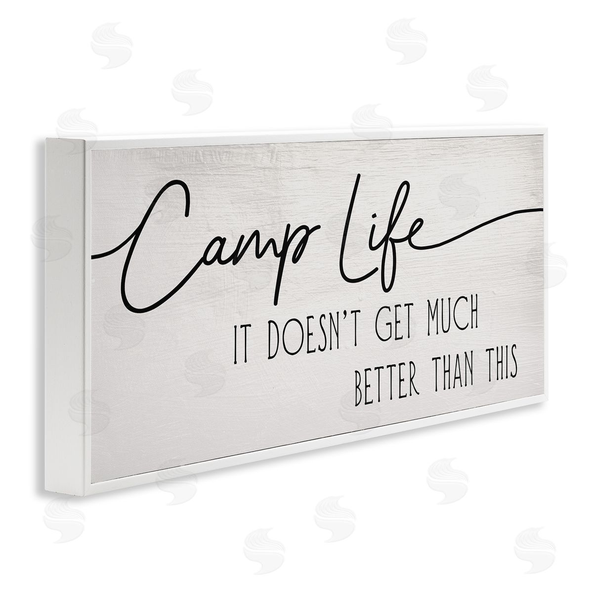 Stupell Studio Camp Life Doesn't Get Much Better Adventure Motivation