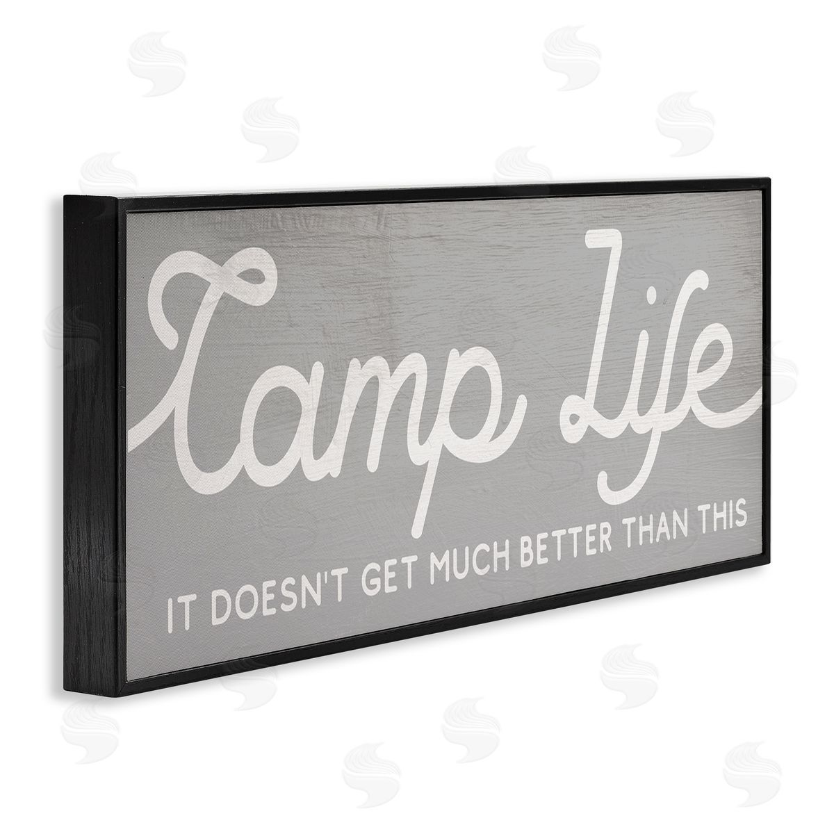 Stupell Studio Camp Life Better Than This Phrase Adventure Motivation