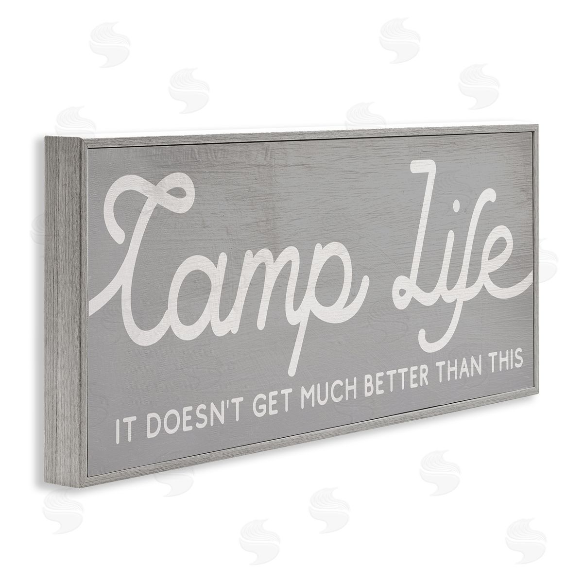 Stupell Studio Camp Life Better Than This Phrase Adventure Motivation