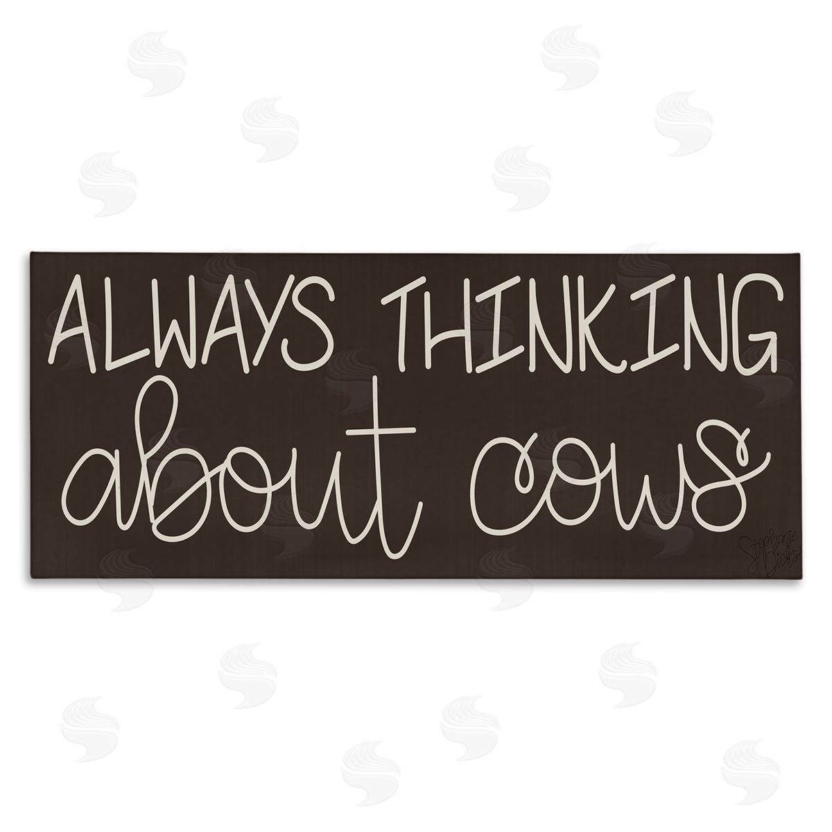 Stephanie Dicks Thinking About Cows Always Phrase Farm Animal 