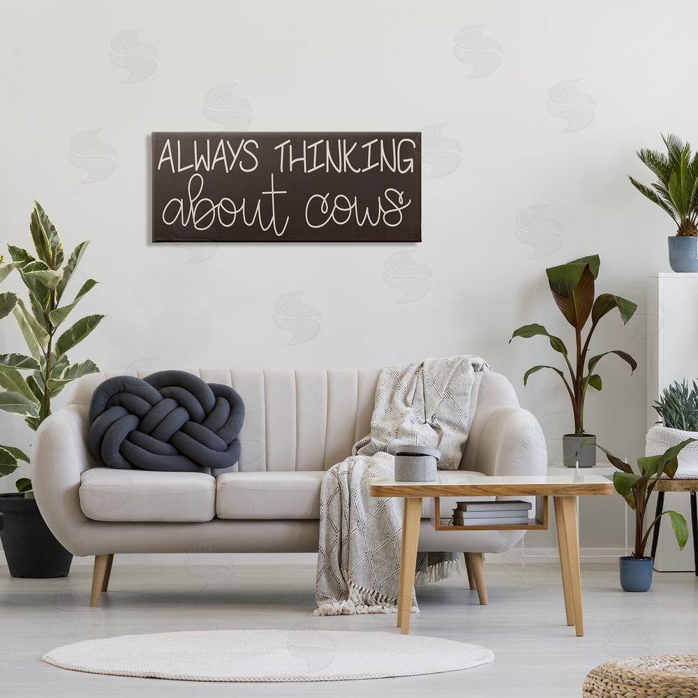 Stephanie Dicks Thinking About Cows Always Phrase Farm Animal 