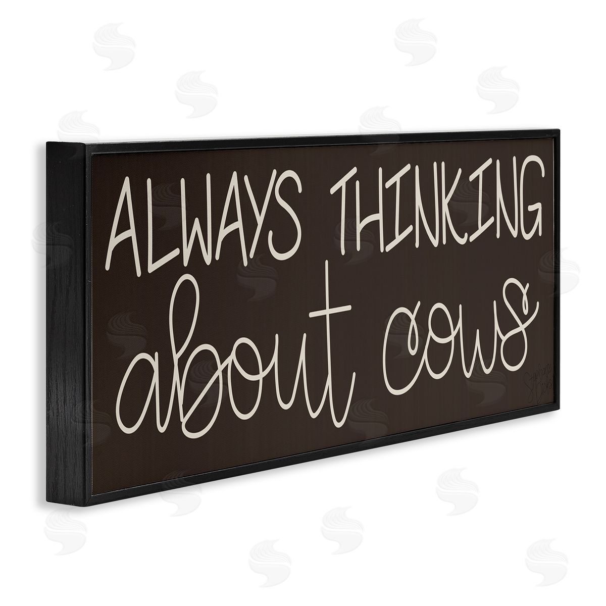 Stephanie Dicks Thinking About Cows Always Phrase Farm Animal 