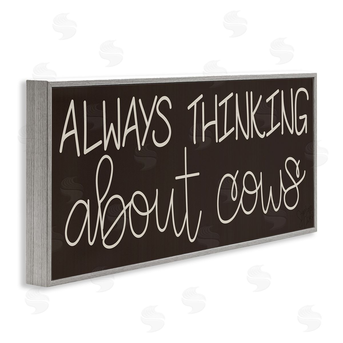 Stephanie Dicks Thinking About Cows Always Phrase Farm Animal 