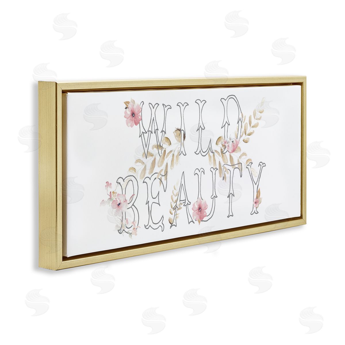 Patricia Pinto Wild Beauty Sentiment Minimal Typography Pink Hibiscus Florals