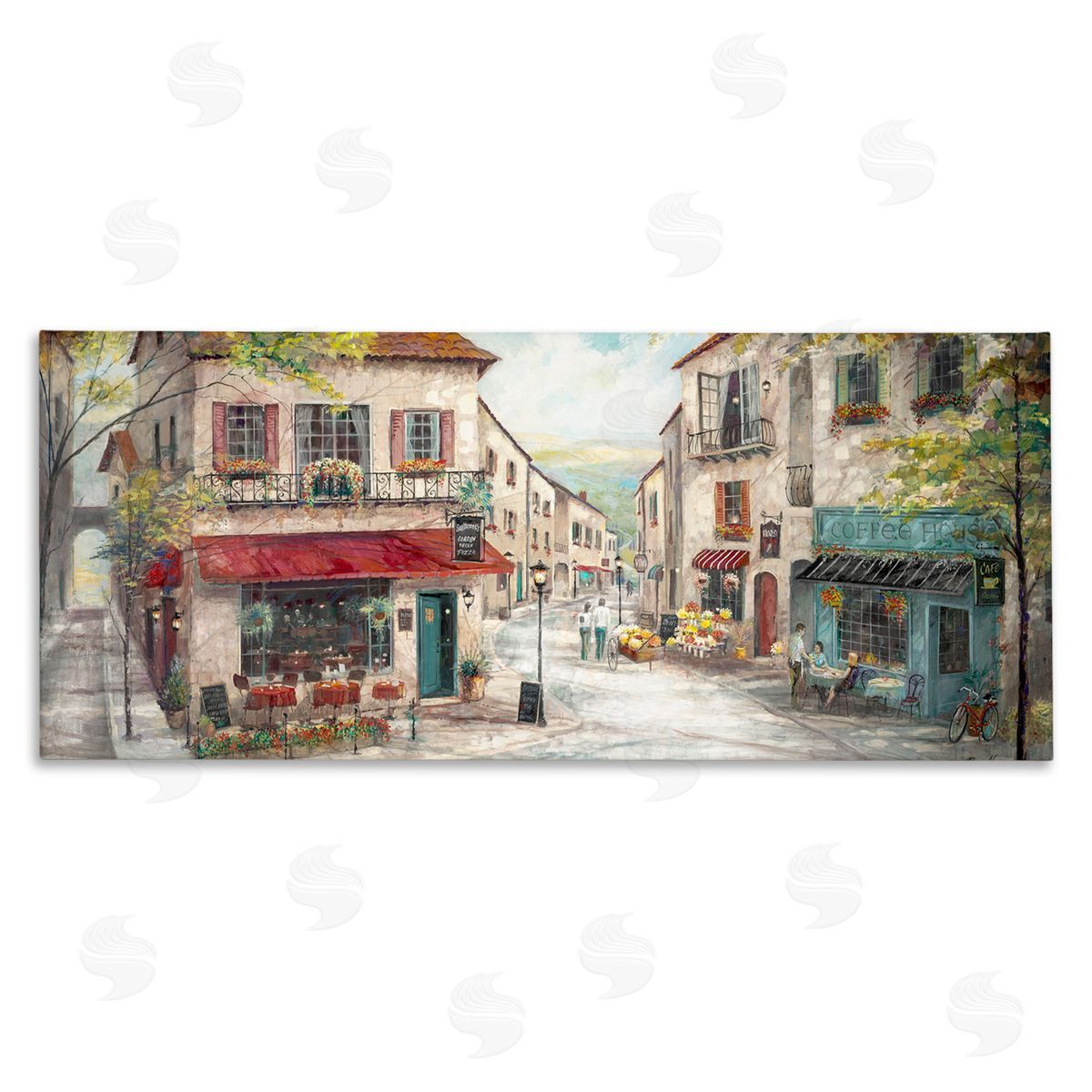 Ruane Manning Traditional Town Square Landscape Vintage Bistro Architecture