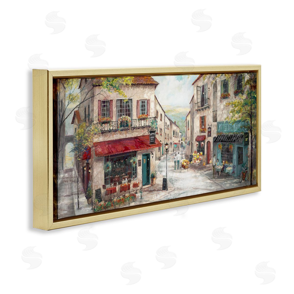 Ruane Manning Traditional Town Square Landscape Vintage Bistro Architecture