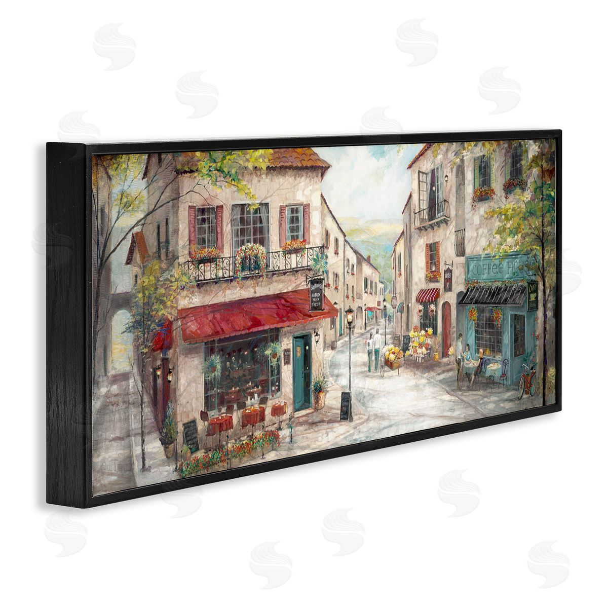 Ruane Manning Traditional Town Square Landscape Vintage Bistro Architecture