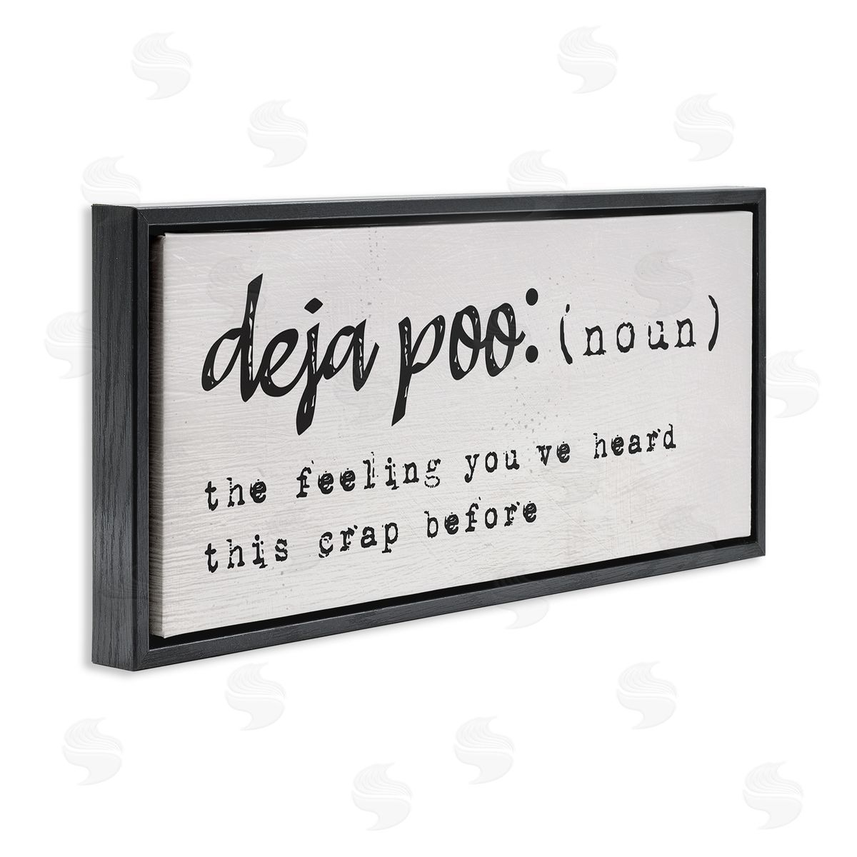 Stupell Studio Deja Poo Bathroom Definition Heard This Before