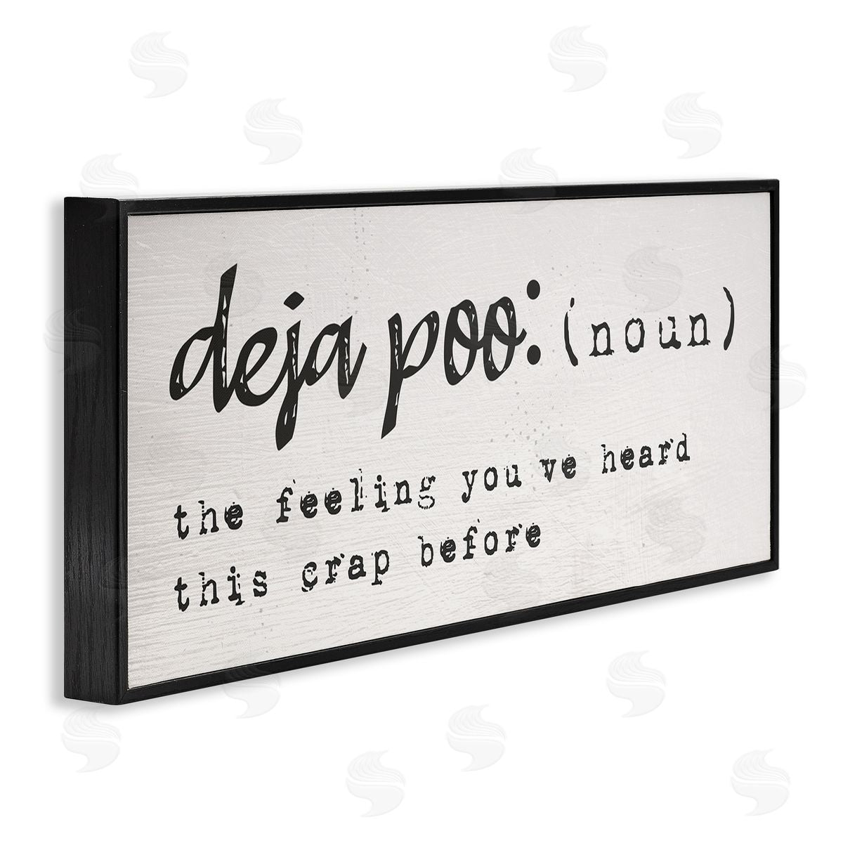 Stupell Studio Deja Poo Bathroom Definition Heard This Before