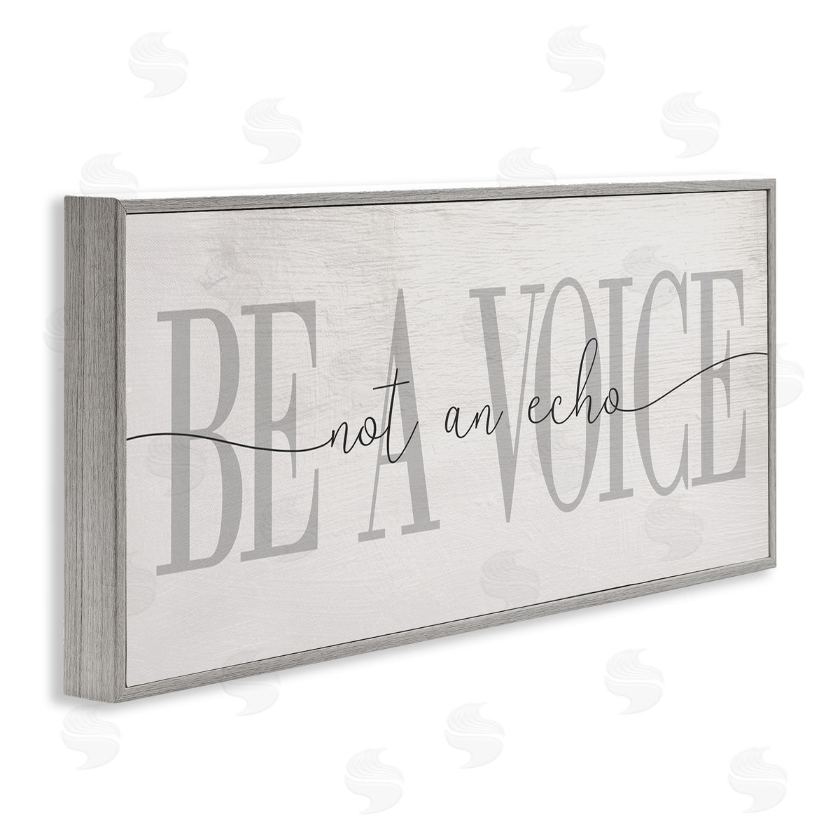Stupell Studio Be A Voice Not an Echo Motivational Phrase