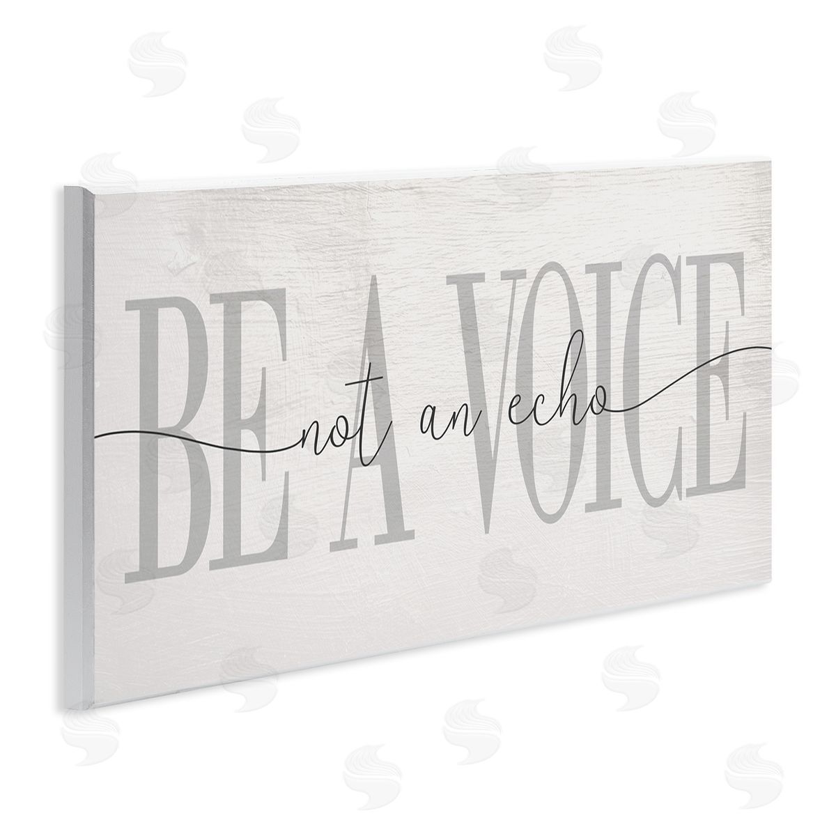 Stupell Studio Be A Voice Not an Echo Motivational Phrase