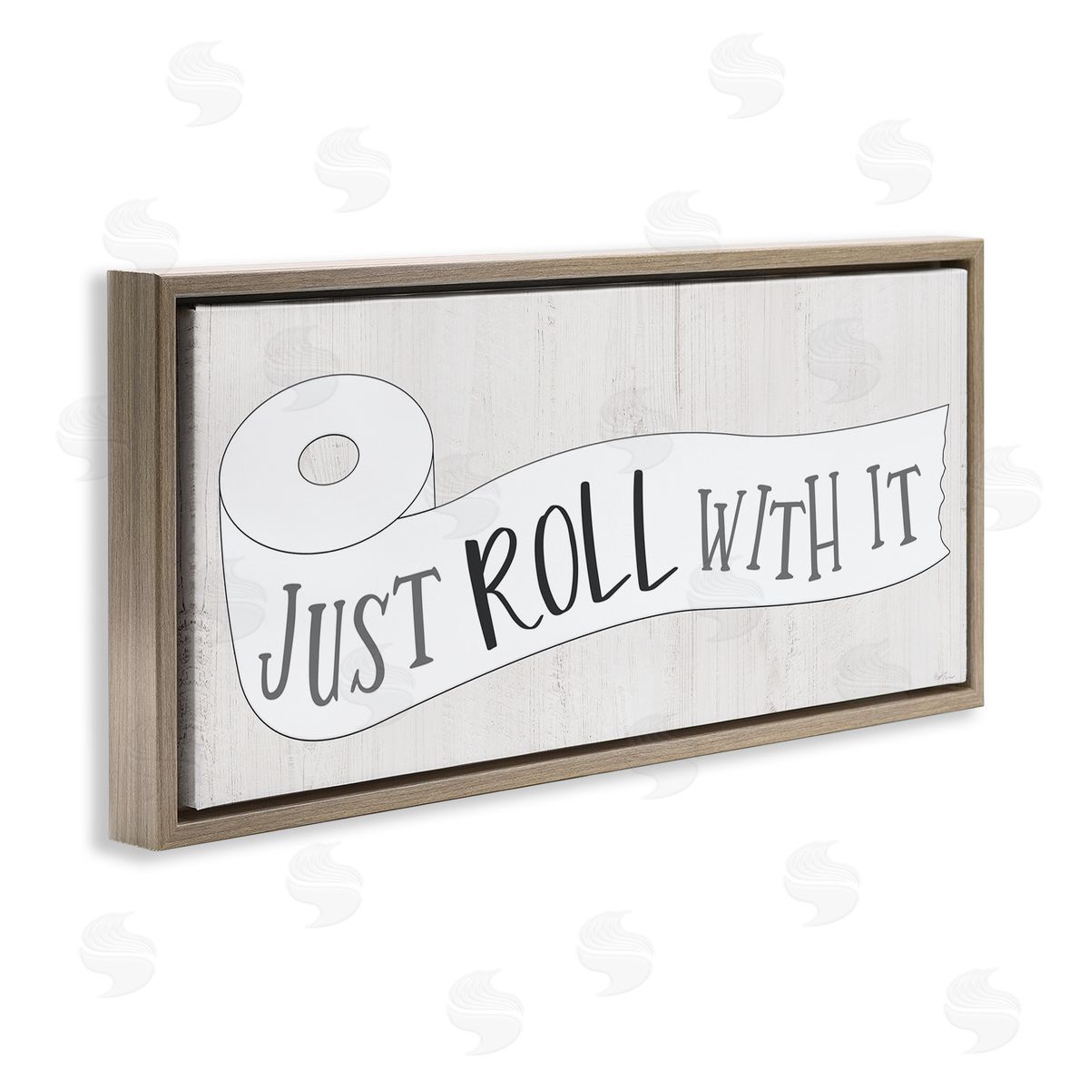 Natalie Carpentieri Roll With It Phrase Charming Country Toilet Paper