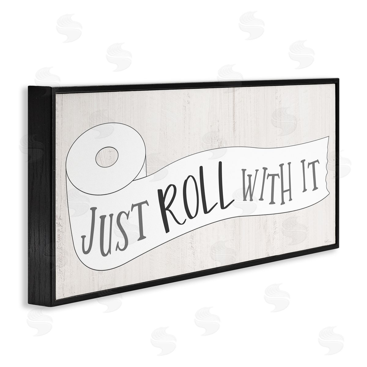 Natalie Carpentieri Roll With It Phrase Charming Country Toilet Paper