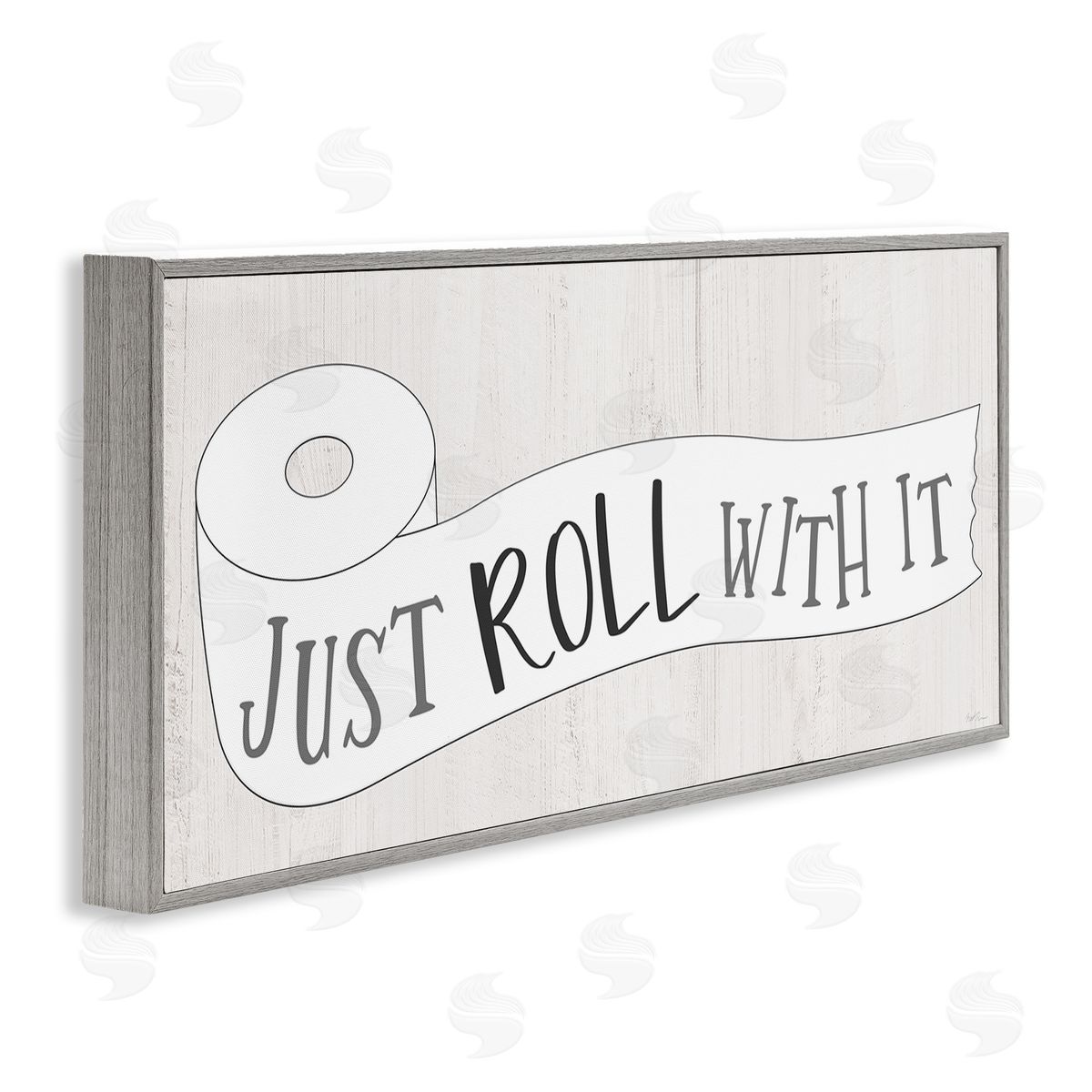 Natalie Carpentieri Roll With It Phrase Charming Country Toilet Paper
