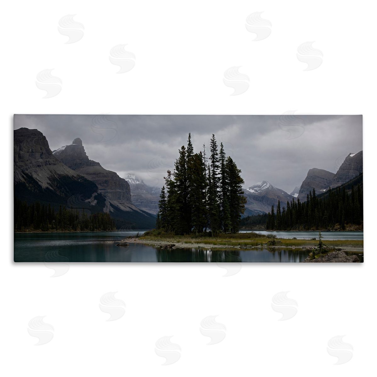 Daniel Sproul Fir Tree Forest Lake Landscape Moody Weather Photography