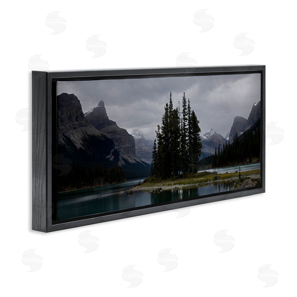 Daniel Sproul Fir Tree Forest Lake Landscape Moody Weather Photography