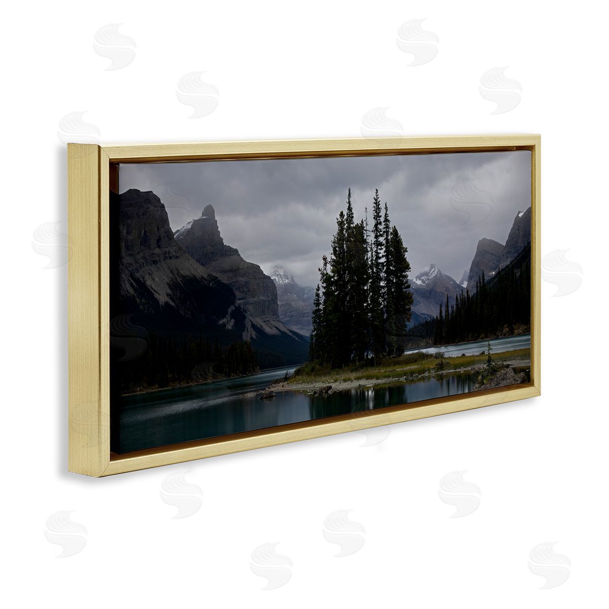 Daniel Sproul Fir Tree Forest Lake Landscape Moody Weather Photography